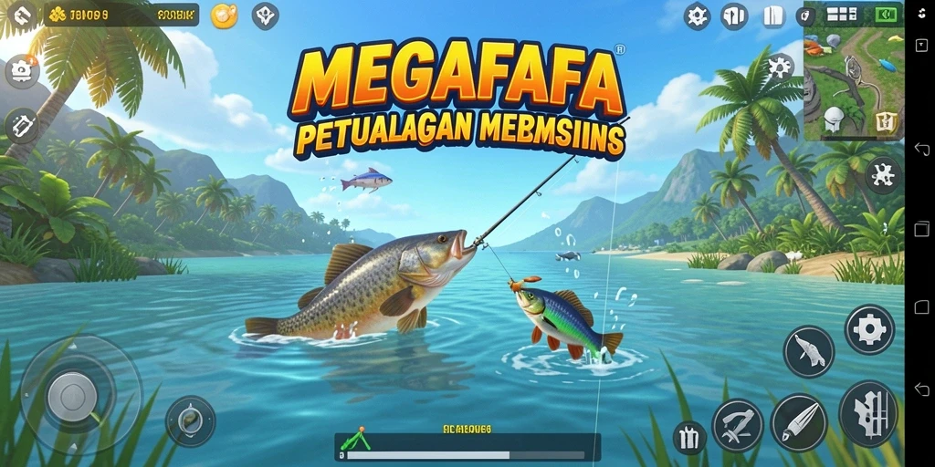 Tangkapan besar di MEGAFAFA saat menjalani petualangan memancing.