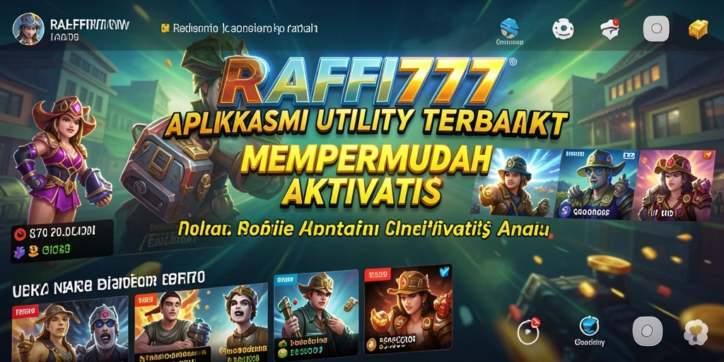Tampilan antarmuka RAFFI777 yang user-friendly untuk aktivitas sehari-hari.