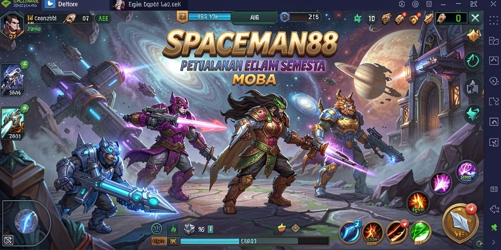 Tampilan menarik dari gameplay SPACEMAN88 yang mengasyikkan.