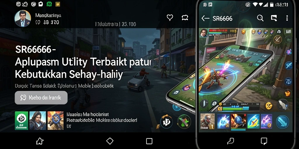 Screenshot utama SR6666 menampilkan antar muka pengguna yang intuitif.